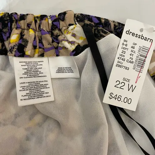 Jones Studio separates dress barn women Asymmetrical Pencil Skirt, multicolor.