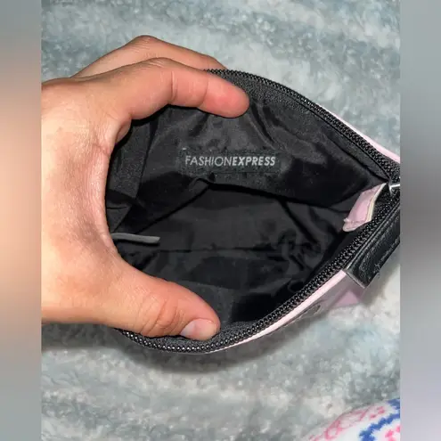 Letter “P” Cosmetic Bag Black