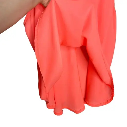 Sans Souci Hot Pink Coral Swing Racerback Tank Top