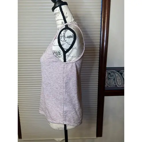 Melrose and Market NWT (Nordstrom Brand) Small Red & White Striped Knit Tank Top