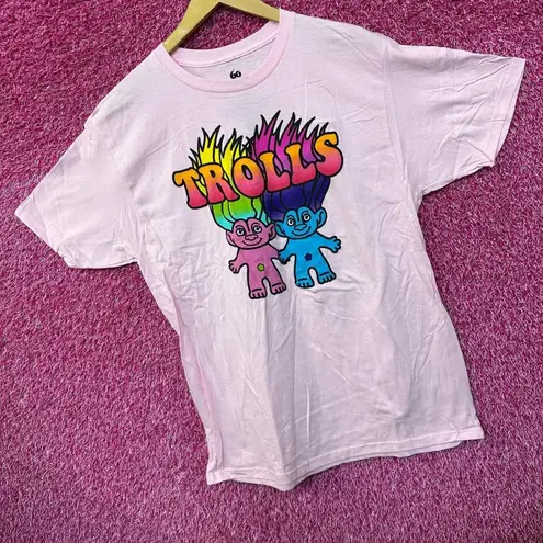 Good Luck Trolls 60th Anniversary Toy Promo Tee L