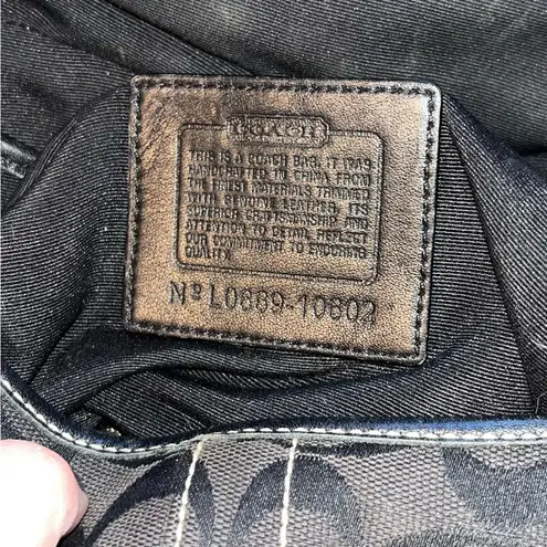 Coach  Vintage Soho Brown & Black Signature Bag