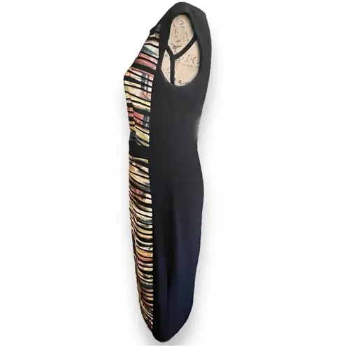 Joseph Ribkoff Women's Black Cap Sleeve Body Con Dress Size 8 | EUC