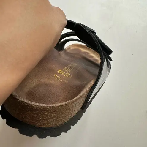 Birkenstock Black  Florida Patent Black
