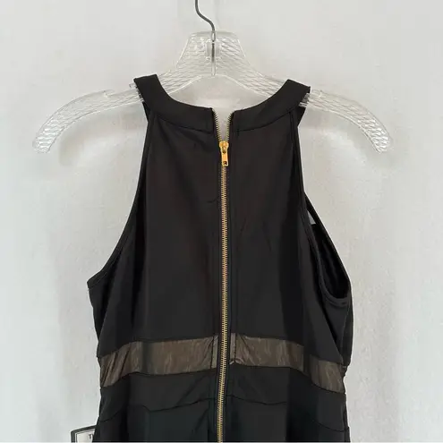 Emerald Sundae NWT  Cocktail Mini Halter Dress Prom Homecoming Medium Black