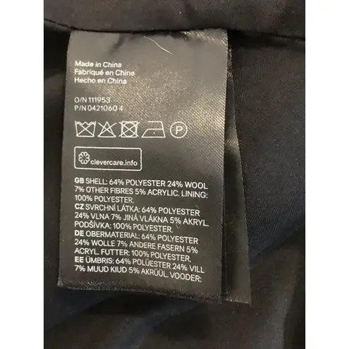 H & M Women Jacket 2 Long Sleeve Academia Old Money Executive Plaid Houndstooth Size undefined