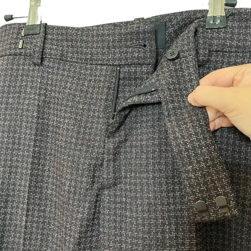 Equipment Warsaw Wool Blend Ankle Trouser Pants Women’s Size 8 Pockets