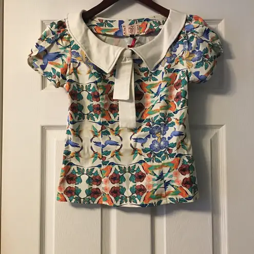 Banned Apparel Dancing Days by Banned Mandala Vintage Retro Top Shirt Blouse NWT Size M