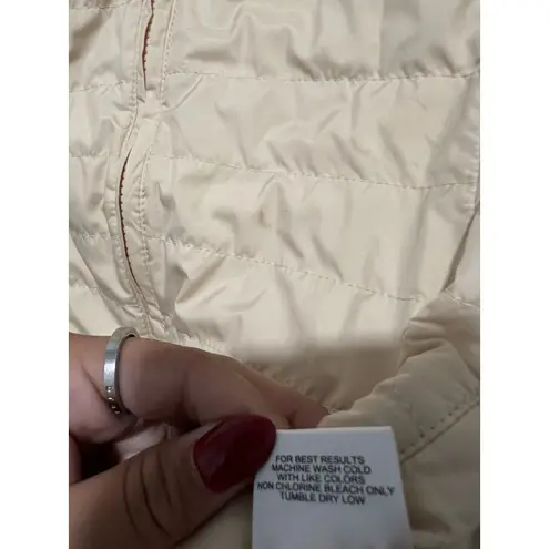 Peter Millar Warmth Women's Reversible Vest Size Small Yellow/Plaid Golf Outdoor