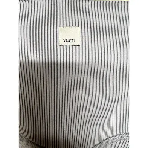 Vuori Clean Elevation Legging Ribbed Gray Women’s Size Large