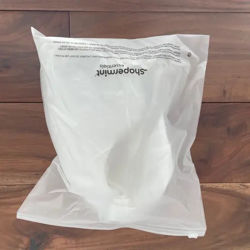 Shapermint Essentials Smoothing Comfort Wireless Bra White Size Medium