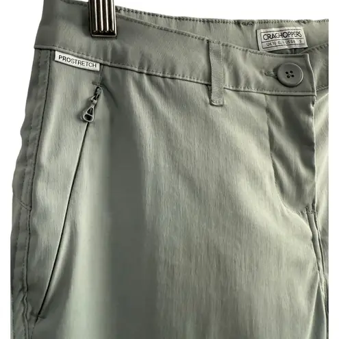 Craghoppers Woman's Kiwi Pro Stretch Trousers Walking Hiking Pants Gray Size 6