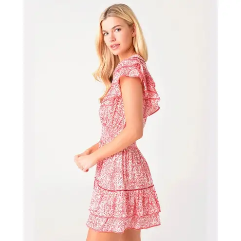 Poupette St. Barth Camila Ruffled Mini Dress