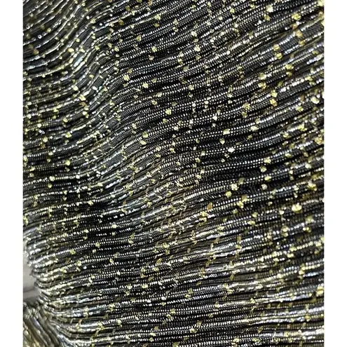 Bluebell Women's Cold Shoulder Romper Gold Silver Shimmer Metallic Size 3XL