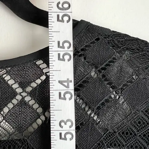 Foxie Dox Florence Lace & Swiss Dot Maxi Dress Large Whimsygoth Dark Fairy