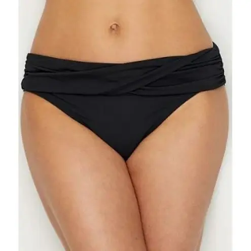 Bleu Rod Beattie New. black sarong bikini bottoms. Size 14. Retails $89