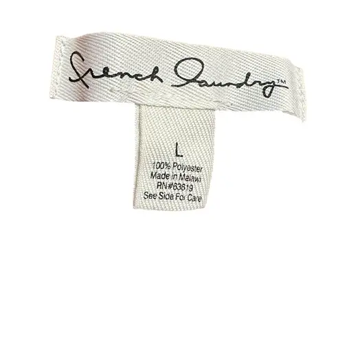 French Laundry Womens Size Large Dress Pants Drawstring Pockets Wide Leg Red