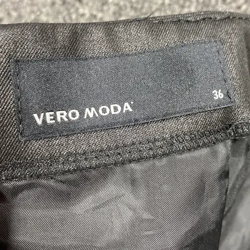 VERO MODA Y2k strapless tuxedo vest waistcoat corset buttons black 36 euro XS