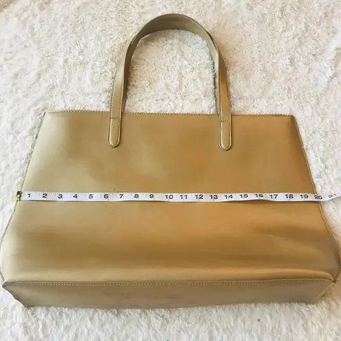 Neiman Marcus Large Gold Mandala Cut Out Tote Bag