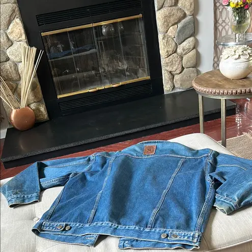 Marlboro RARE Vintage 90s Trucker Jean Jacket