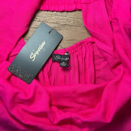 Shinestar Hot pink romper