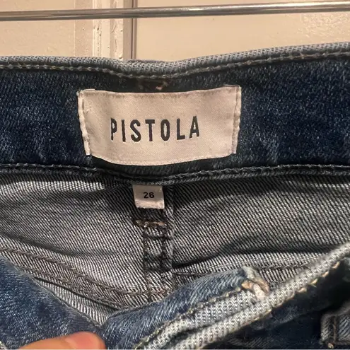 Pistola Lennon High Waist Ankle Bootcut Jeans in Countryside Vintage Wash