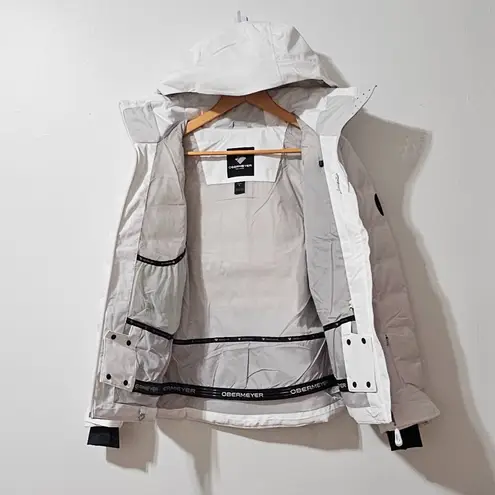 Obermeyer Cosima Down Jacket - White - Women's Size 8 - 11212