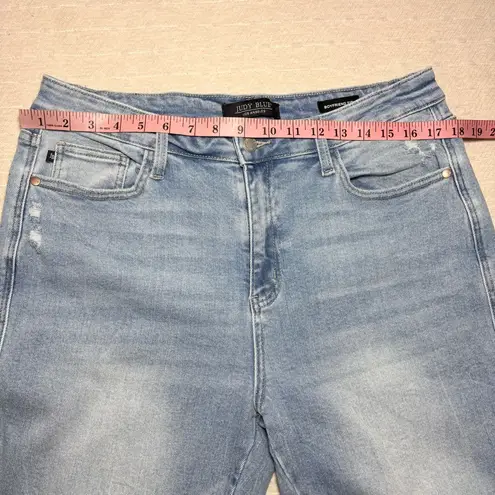 Judy Blue "Star Bright" Boyfriend Jeans blue Size 15/32