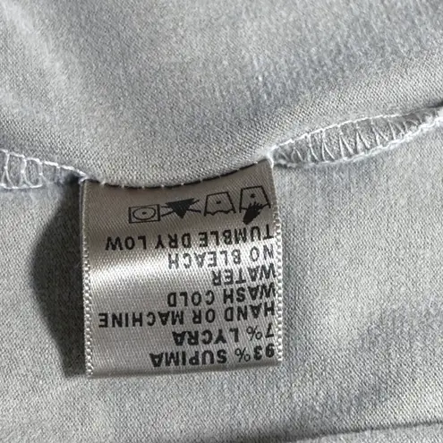 James Perse Supima Cotton Lycra Zip Up Track Jacket Tan Size 2 US Med Minimalist - Image 7