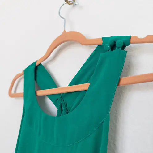 City Chic Womens Dress Size 14 Green Maxi Tassel Flowy Boho Chic Coastal Summer