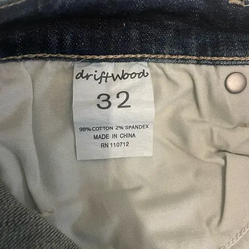 Driftwood Kelly Strawberry Blossom Embroidered Bootcut Jeans