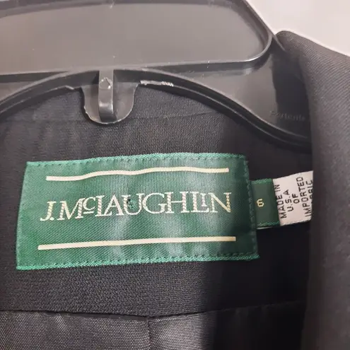 J. McLaughlin  Black Blazer