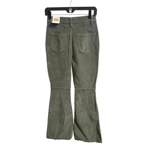 YMI Flare High Rise 5 Juniors Corduroy Pants Jeans Bell Bottoms Summer Olive New Green Size undefined