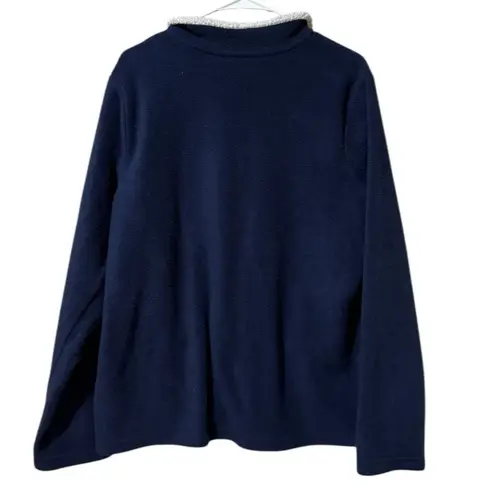 Breckenridge Women Size Large Full Zip Holiday Christmas Sweater Polyester City