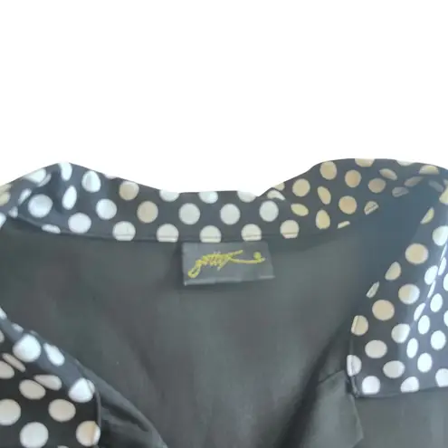 Gottex Black Sheer Sleeveless Bathing Suit Cover Up Tunic size M/ L Size M