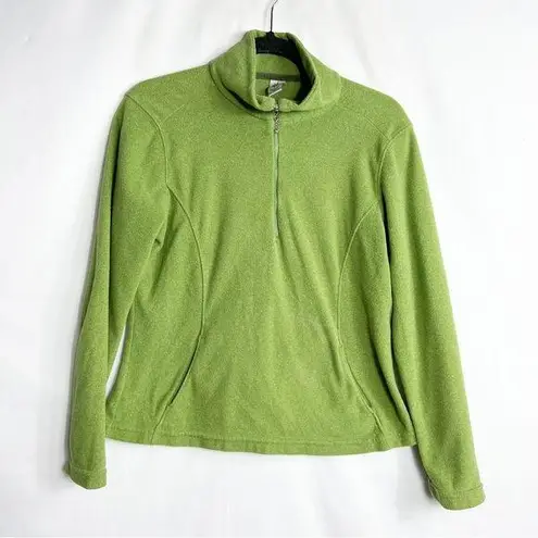 prAna  Green Fleece Pullover in Medium