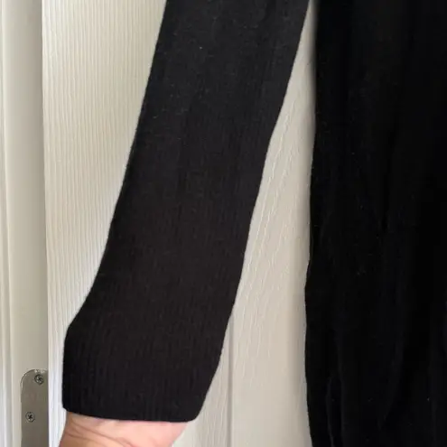 Eileen Fisher  Merino Wool Cardigan Size Small Petite Black Leightweight