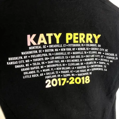 Katy Perry Witness Tour Black Band Tee Shirt