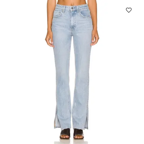 GRLFRND NWT Harlow High Rise Boot Slit Jeans