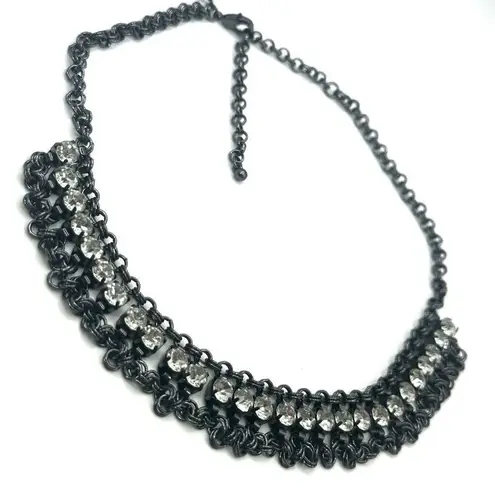Premier Designs Elle rhinestone collar necklace