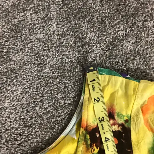 Jams World Vintage Hattie Tiered Mini Dress in Mixed Poppy Print Size Small