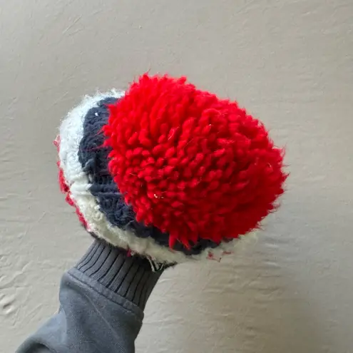 Next Era New Era New England Patriots Knit Cuff Pom Pom Beanie