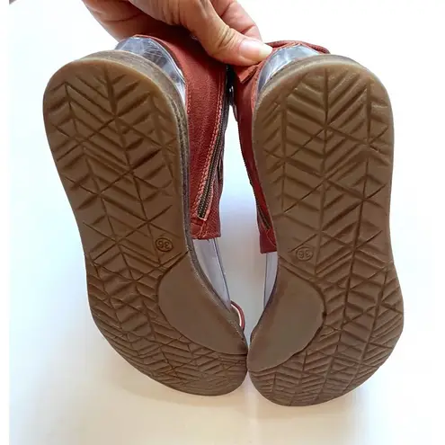 Miz Mooz Leather BOHO Sandals Brown Size 6-6.5 (EU 36) NEW