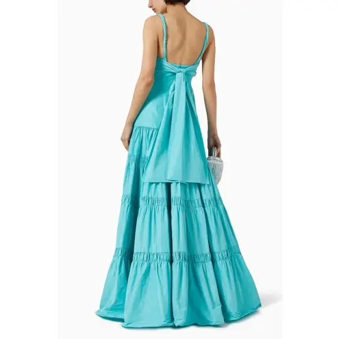 Alexis Chantalle Dress in Aqua Small New Womens Long Maxi Princess Gown