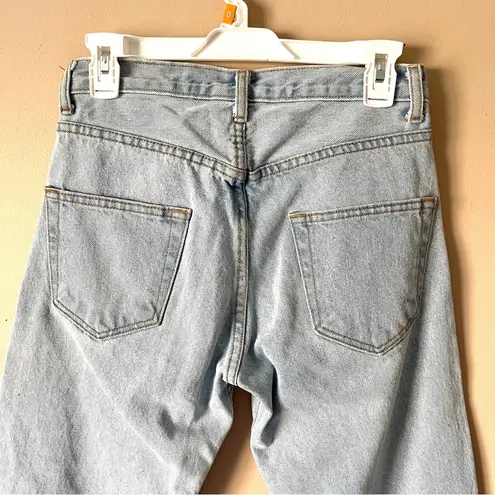 John Galt | Blue Button Fly Straight Leg Denim Jeans Sz 28