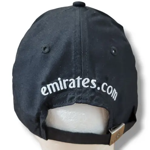 Fly Emirates Hat OSFM Fly Emirates Cap Adjustable Strap Back Hat Embroidery Logo Black Size One Size