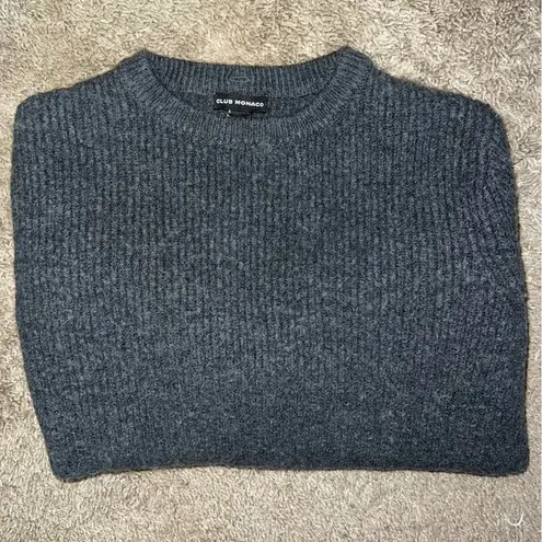 Club Monaco Women's merino wool Gray Sweater Small
