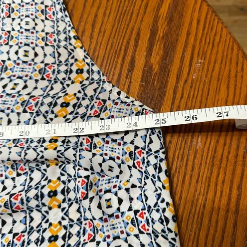 Premise Studio Blue Sleeveless V Neck Blouse 2X Plus Size