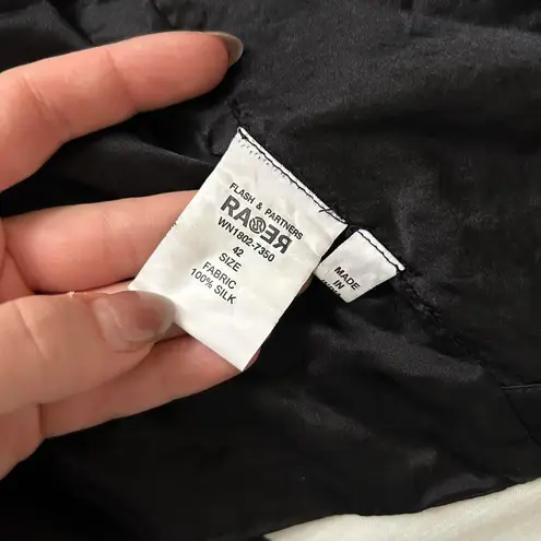 Vintage silk Black sequin vest size small