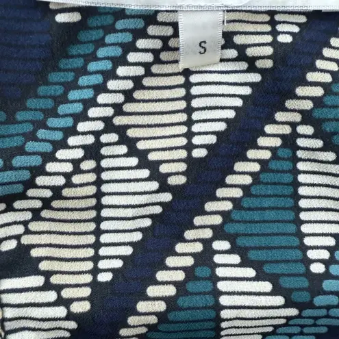 Collective Concepts Geometric Pattern Tank Top Sleeveless Blouse Size Small EUC